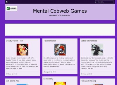 Mental Cobweb Games