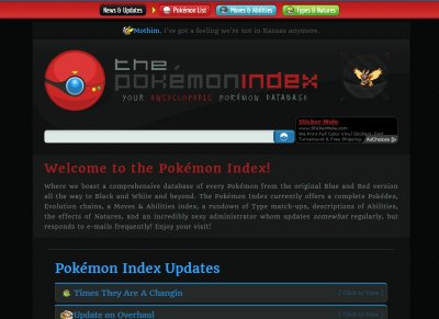 Pokemon Index