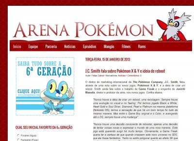 Arena Pokemon