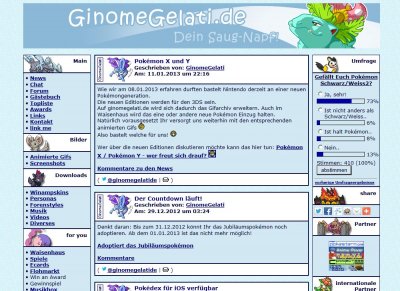 GinomeGelatis Pokemonpage