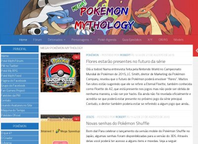 detonado – Pokémon Mythology